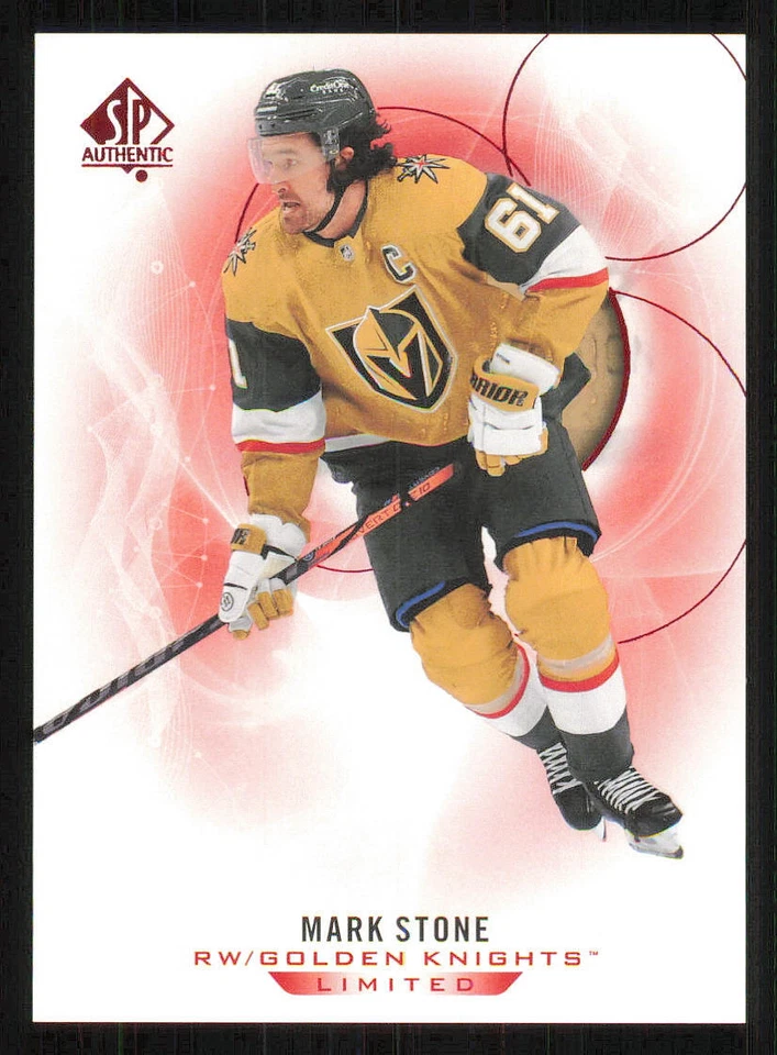 2020-21 SP Authentic Limited Red #17 Mark Stone - Image 1 of 2