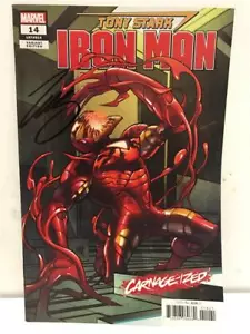 NYCC 2019 IRON MAN Carnage-ized #14 Variant SIGNED Jim Zub With COA - Picture 1 of 3