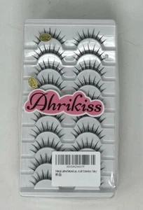 5 Pack Manga Lashes with Clear Band Wispy Lashes 10 Pairs (Fairy) - Picture 1 of 2