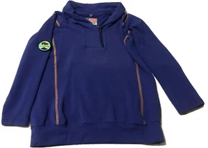 Wears Woody Bambusmischung Pullover Sweater dunkelblau Damen Small *lesen Hergestellt in den USA - Bild 1 von 4