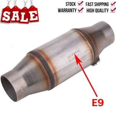 Catalizzatore sportivo universale 200 celle metallo 101 mm E9 103R 63,5 mm euro 4 DHL - Immagine 1 di 4