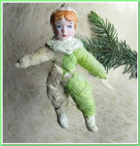 Ancien Ornement de Noël en coton Vintage Sapin Xmas Nouvel An 🎄#852418 - Picture 1 of 9