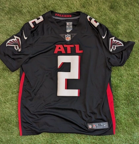 Nike Authentic On Field XL Atlanta Falcons Matt Ryan 2 NFL Jersey Black Vapor Cover
