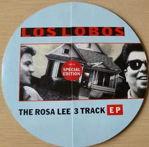 LOS LOBOS THE ROSA LEE 3 TRACK EP 7" LONDON (1987) SEALED MINT ROCK POP UK - Picture 1 of 2