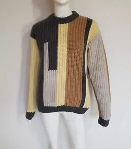 Boss Hugo Boss extrem dicker super weicher Herren 100% Kaschmir Pullover Grob - Bild 1 von 12