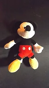 MATERIAL FELPA MICKEY MOUSE 8 PULGADAS WALT DISNEY RIZO - Imagen 1 de 6