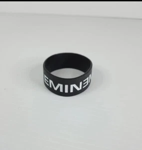 Pulsera pulsera de goma Eminem Marshall Mathers logotipo NUEVO - Imagen 1 de 3