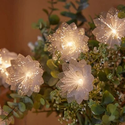 LED Flower Tree Lamp 3M White Table Lights Gifts Party Home Decor US Brand New - Image 1 of 4