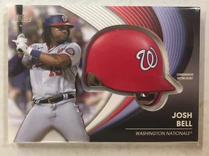 2022 Topps Josh Bell #BH-JBE Batting Helmet Card - Picture 1 of 2