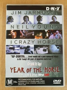 NEIL YOUNG and CRAZY HORSE - Jim Jarmusch - RARE - music dvd - Picture 1 of 2