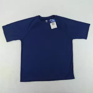 Kanu Surf Swim Shirt Mens Large Navy Blue Short Sleeve Rashguard UPF 50 - Picture 1 of 9