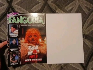 FANGORIA Magazine 2024 Special Edition Friday the 13th Part 2 + Poster Brand New - Picture 1 of 4