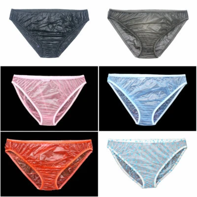 Bragas bikini de plástico Haian PVC ropa interior paquete de 3