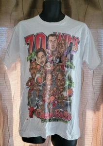 VTG Chicago Bulls 1995-1996 NBA Finals Caricature 70 Wins T-Shirt Sz Medium - Picture 1 of 7