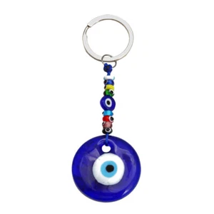 Llavero Turco Diablo Ojos Azules Llavero Bling para Mujer y Niñas Mal de Ojo - Imagen 1 de 12