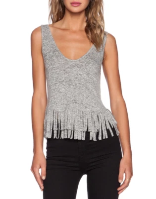 Camiseta sin mangas Riller & Fount X REVOLVE cricket con flecos recortados precio de venta sugerido por el fabricante $154 Foto 1 de 4