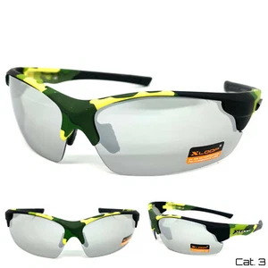 Men MILITARY TACTICAL Wrap Around Safety SUNGLASSES Anti Glare Shatterproof Lens - Picture 1 of 6