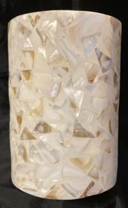 Yankee Candle 2012 Core Mosaic Sleeve Jar Holder 7" x 5" EUC - Picture 1 of 4