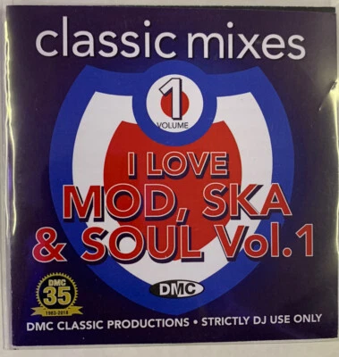 DMC Classic Mixes - I Love Mod, Ska & Soul Vol. 1 (CLASS46) CD For DJ Use Foto 1 de 2