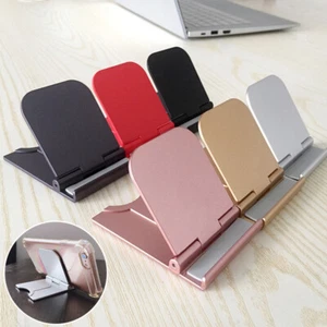 Portable Phone Mobile Desktop Stand Holder Phone For Desk Universal Table Mount# - Picture 1 of 27