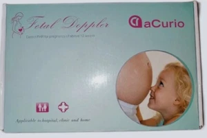 Doppler Fetale Prenatale Rilevatore Battito Cuore Baby Monitor Portatile Bianco - Foto 1 di 3
