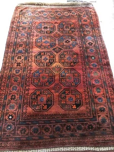 Vintage Afghan-Akche Rug - Picture 1 of 5