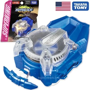 TAKARA TOMY SuperKing Sparking BeyLauncher L Beyblade lancia stringhe a scoppio B166 - Foto 1 di 3