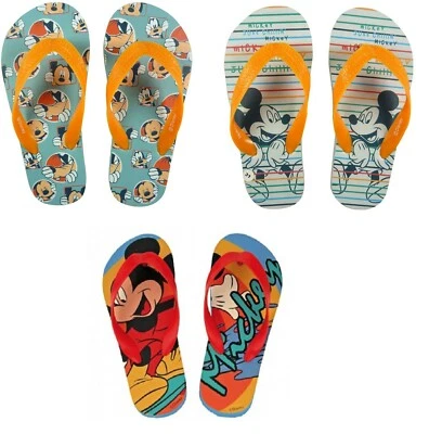 MICKEY MOUSE 24 28 30 31 ZEHENTRENNER SCHUHE Badelatschen SANDALEN Micky Maus - Bild 1 von 4
