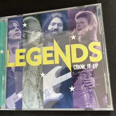 Time Life: Legends, Crank It Up, (CD 2003) 18 Tracks - Image 1 of 2