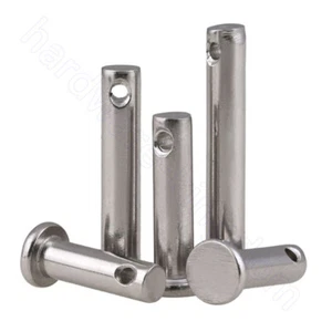 Steckbolzen mit Loch Sicherungsbolzen Edelstahl A2 M3 - M10 for Retaining R Clip - Picture 1 of 10