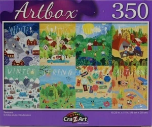 Jigsaw Puzzle 350 Piece Seasons by Ardea-Studio 18 X 11 Artbox - Picture 1 of 3