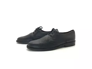 Gallus Herren Halbschuhe Schnürer Loafers Freizeit Schwarz Gr. 43 (UK 9) - Picture 1 of 8