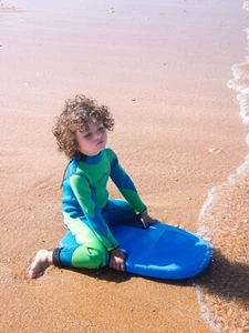 Premium Kids Wetsuit, 3mm Neoprene Thermal Swimsuit, Full Wetsuit for Girls New - Picture 1 of 10