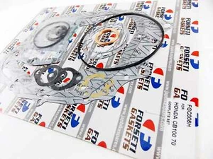 HONDA SL100 70-73 FORSETI COMPLETE ENGINE GASKET SET KIT - Picture 1 of 3