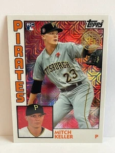 2019 Topps Update Chrome 1984 35th Rookie Mitch Keller #T84U-40 Silver Pack - Picture 1 of 2