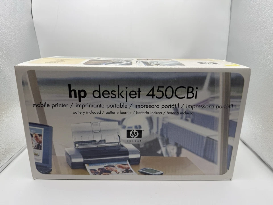 HP Deskjet 450 CBi Mobile Printer New In Box - Image 1 of 4