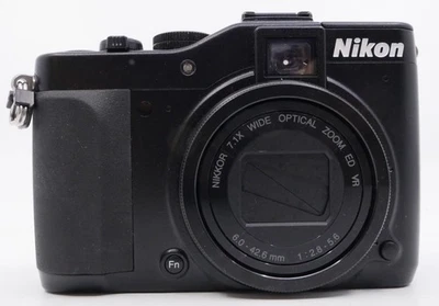 Nikon Coolpix P7000 10,1MP Kamera Schwarz Kompakt Digitalkamera - Händler - Bild 1 von 4