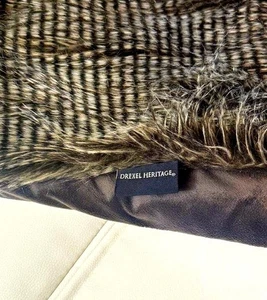 Kunstfell Luxus Überwurf Decke Drexel Heritage. Unikat  - Bild 1 von 8