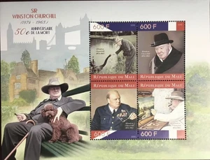 Mali 2015 Winston Churchill Kleinbogen postfrisch - Bild 1 von 1
