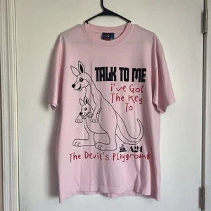 Talk To Me Online Ceramics Shirt Devils Playground A24 Movie Promo Medium Pink - Picture 1 of 3