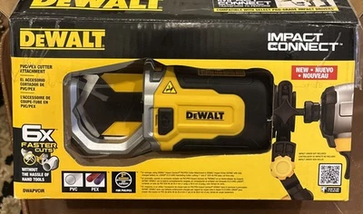 DEWALT - IMPACT CONNECT PVC/PEX Pipe Cutter Attachment - DWAPVCIR - NEW OPEN BOX - Image 1 of 4