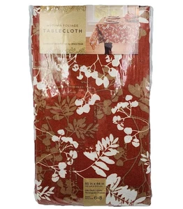 "Mantel Liberty Paño Otoño Follaje Floral Otoño Acción de Gracias Casa 60x84""" - Imagen 1 de 9