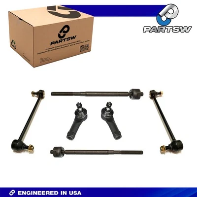 Kit de 6 piezas para Honda Odyssey 2002 2003 2004 interior exterior TieRod barra estabilizadora delantera enlace Foto 1 de 4