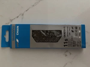Shimano CN-HG701-11 SIL-TEC 11-fach Kette mit Kette Quick Link 1 Paar, 126 Glieder - Bild 1 von 2