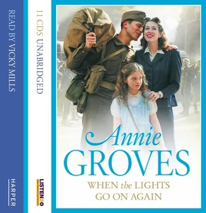 Annie Groves - When the Lights Go On Again - 11 Audio CD Book - Unabridged - Picture 1 of 1