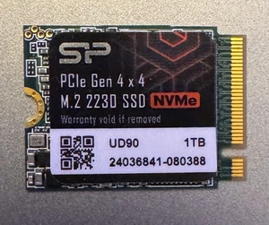 Silicon Power 1TB Gen 4x4 2230 M.2 SSD - R/W up to 5,000/3,200M - Afbeelding 1 van 1