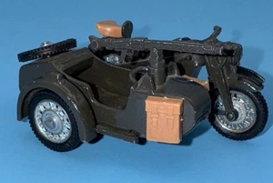 Vintage Britains German BMW Motorcycle & Sidecar - Beautiful Condition - Picture 1 of 14
