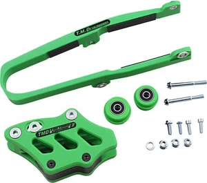 TMD Baja Endurance Chain Slide-N-Guide Kit Green For 09-16 KX250/450F KCP-K09-GR - Picture 1 of 1