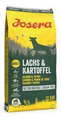 Josera Lachs mit Kartoffeln Trockenfutter für Hunde 125 kg - Bild 1 von 4