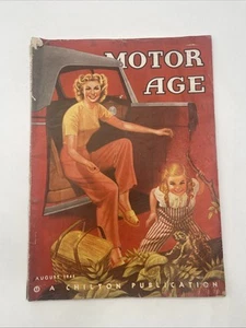 Motor Age Magazine August 1945 / Chilton Publication - Picture 1 of 7